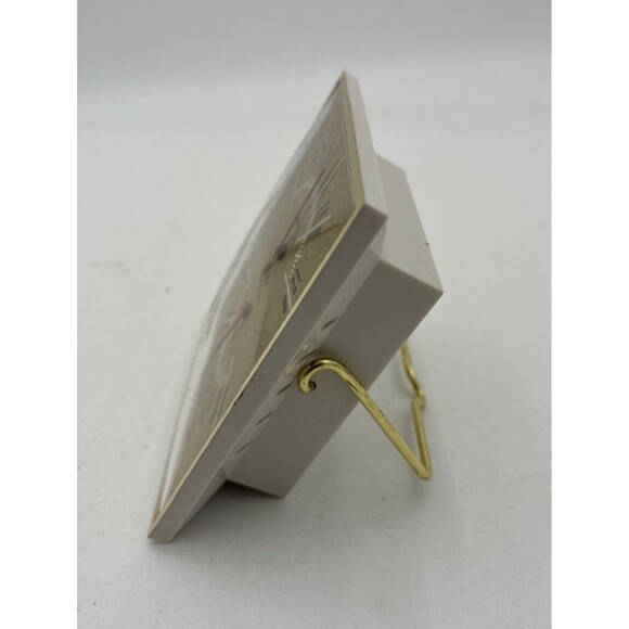 Vintage 3.5" Square Taylor Temperature Humidity Humidiguide Desktop Thermometer - Picture 2 of 6